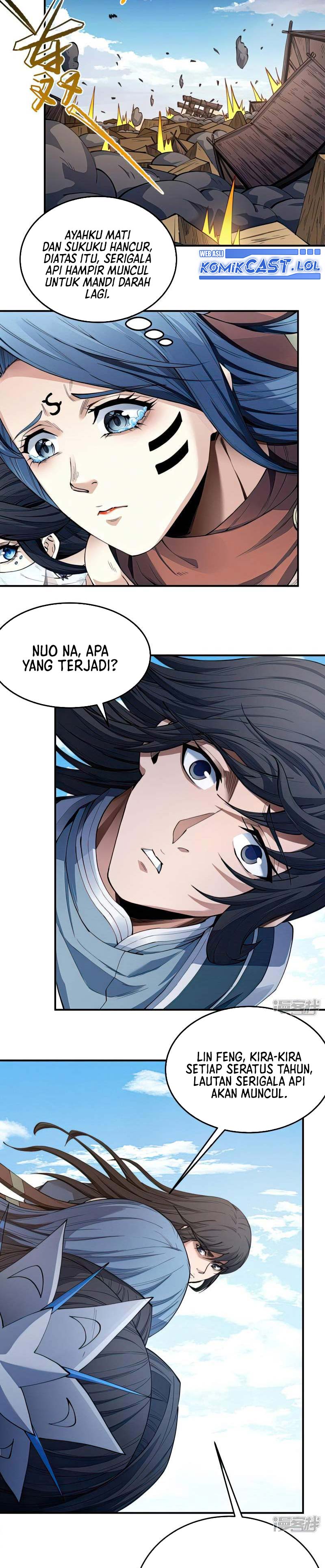 God of Martial Arts chapter 587